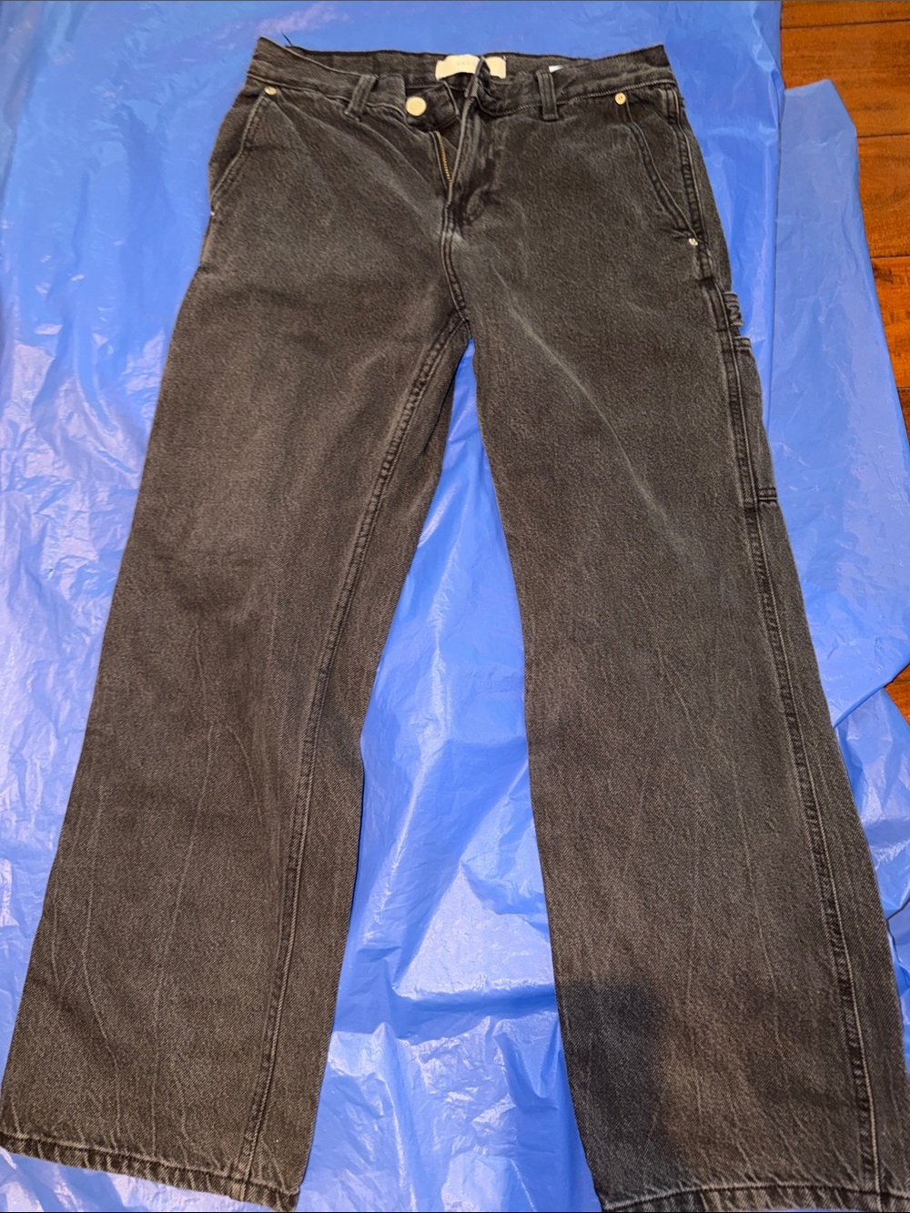 PacSun Men's Black Baggy Jeans